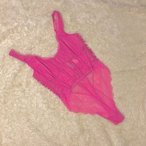 Victoria’s Secret Lingerie Teddy Boned corset XL